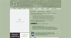 Desktop Screenshot of ecolandscape.org