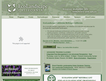 Tablet Screenshot of ecolandscape.org